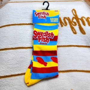 Swedish Fish Crew Socks. NWT.